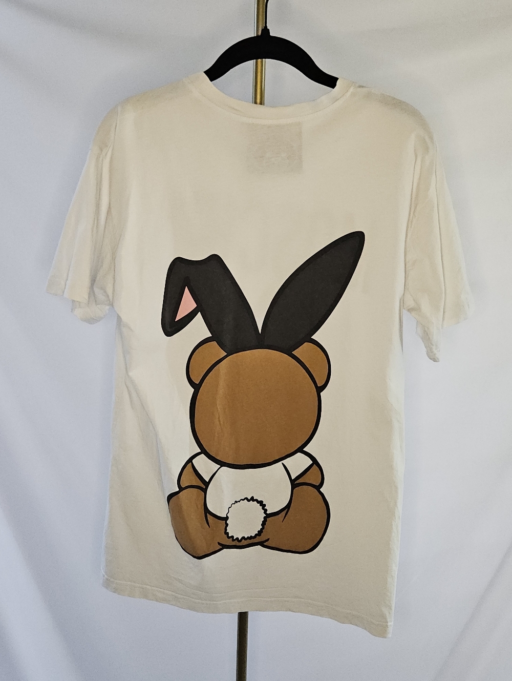 Moschino Couture x Playboy Teddy Bear Graphic T-Shirt White - Picture 2 of 7